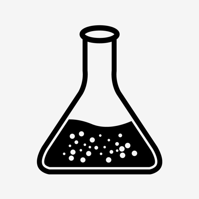 640x640 Vector Beaker Icon, Beaker, Flask, Experiment Png And Vector