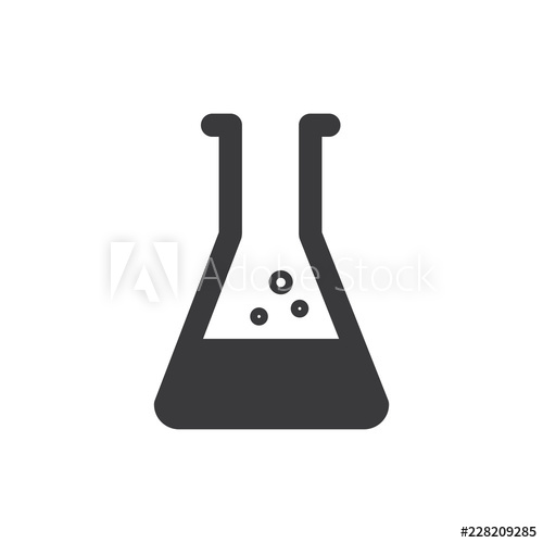 500x500 Beaker Vector Icon