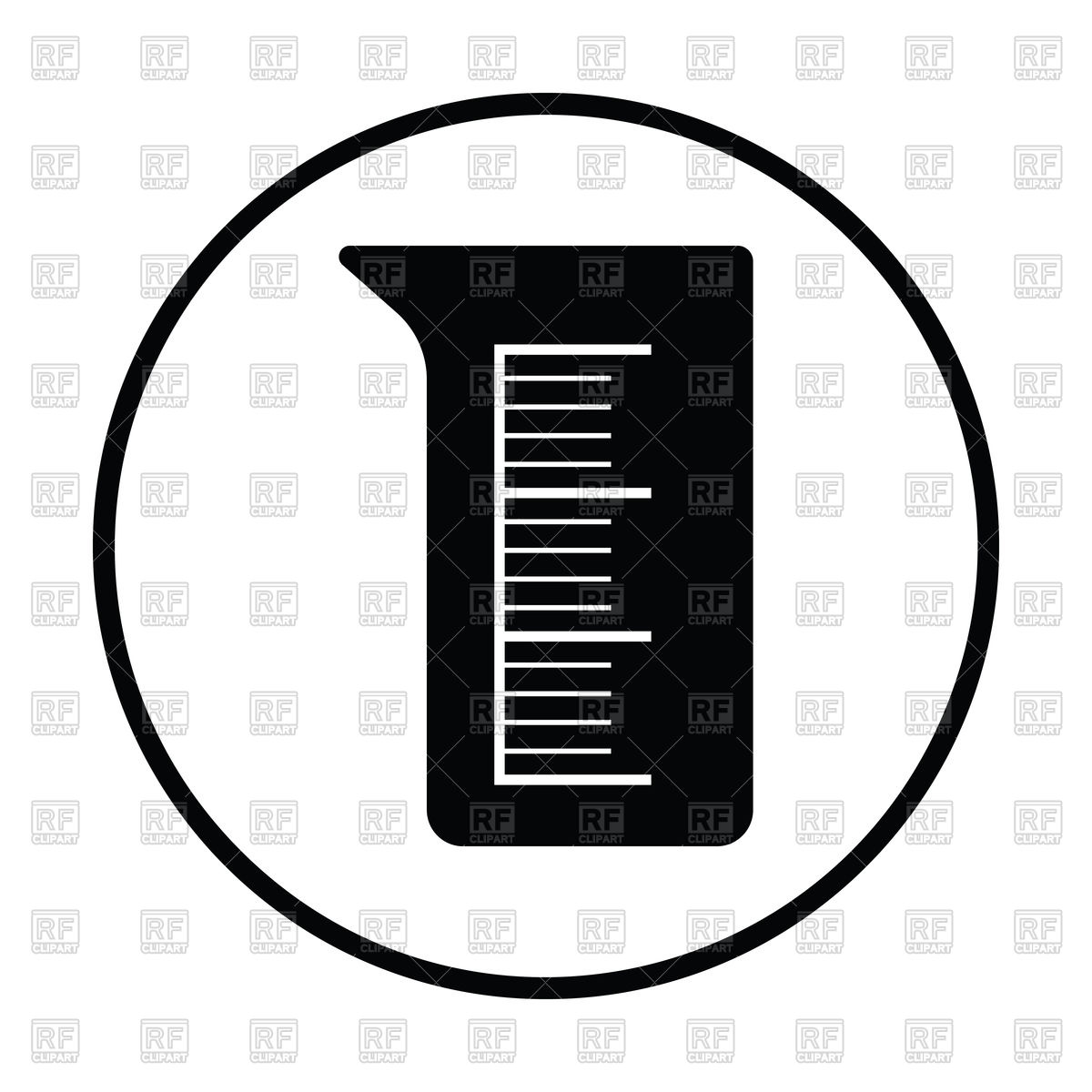 1200x1200 Icon Of Chemistry Beaker Vector Image Of Icons And Emblems