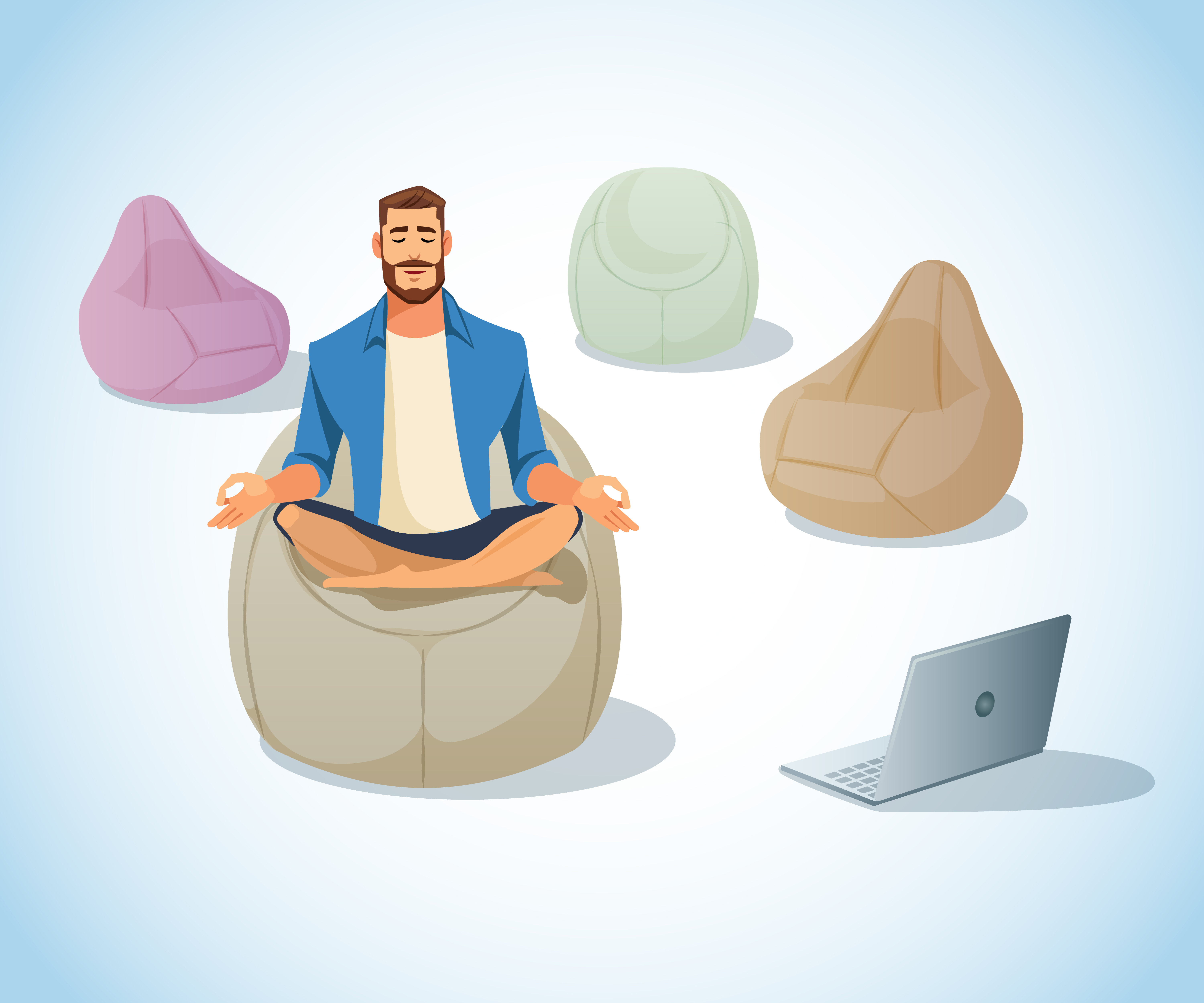 Bean Bag Free Vector Art 6000x5000 Bean Bag Free Vector Art