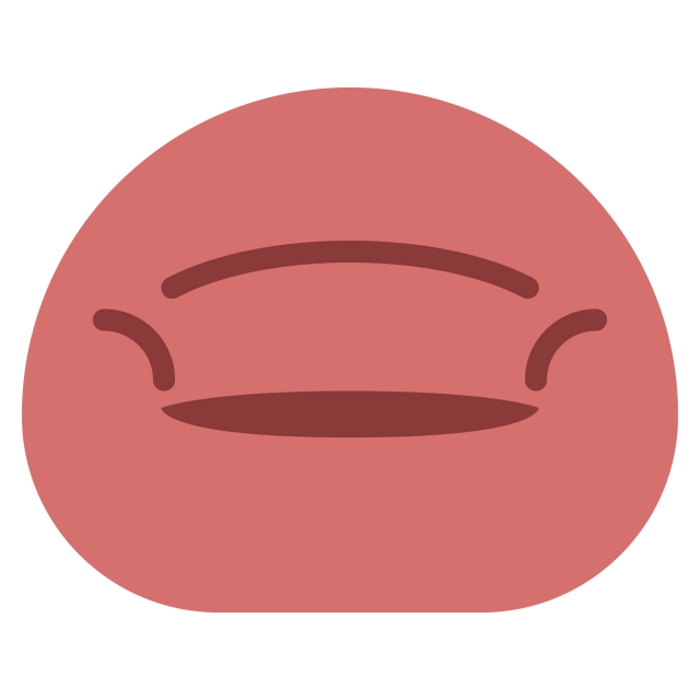 Bean Bag Icon With Flat Style Vector Illustration, Icon 640x640 Bean Bag Icon With Flat Style Vector Illustration, Icon