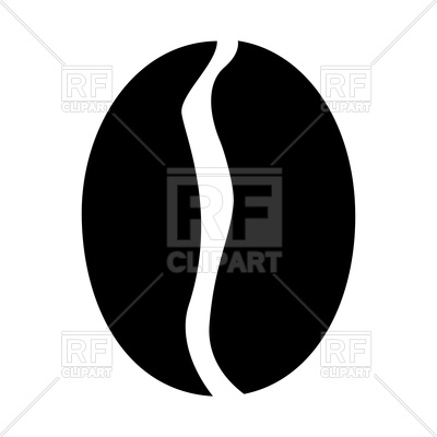 400x400 Coffee Bean Vector Image Of Objects