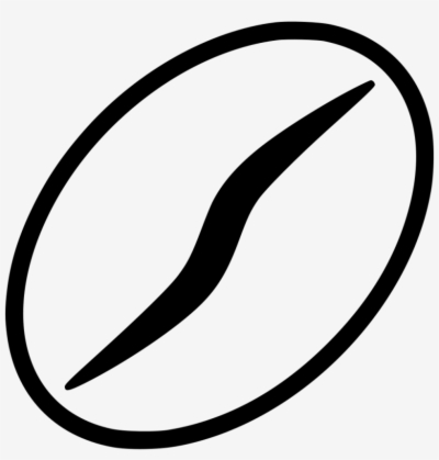 400x419 Coffee Bean Vector