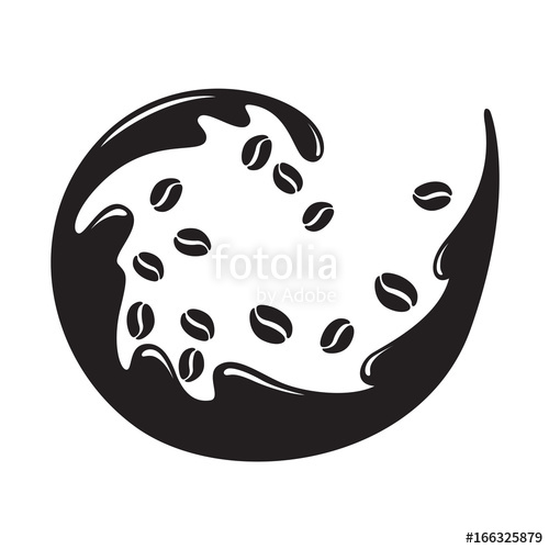 500x500 Graphic Coffee Bean, Vector Stock Image And Royalty Free Vector