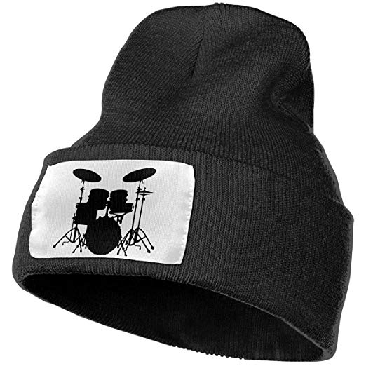 522x522 Ngff Women Men Drums Vector Winter Warm Beanie Hats Stretch