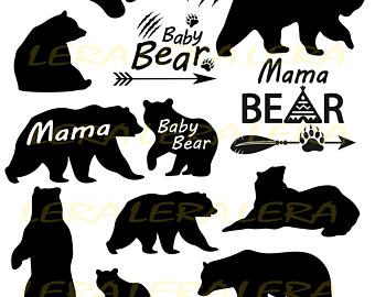 Collection Of 'bear Claw Silhouette' Download More Than Images 340x270 Collection Of 'bear Claw Silhouette' Download More Than Images