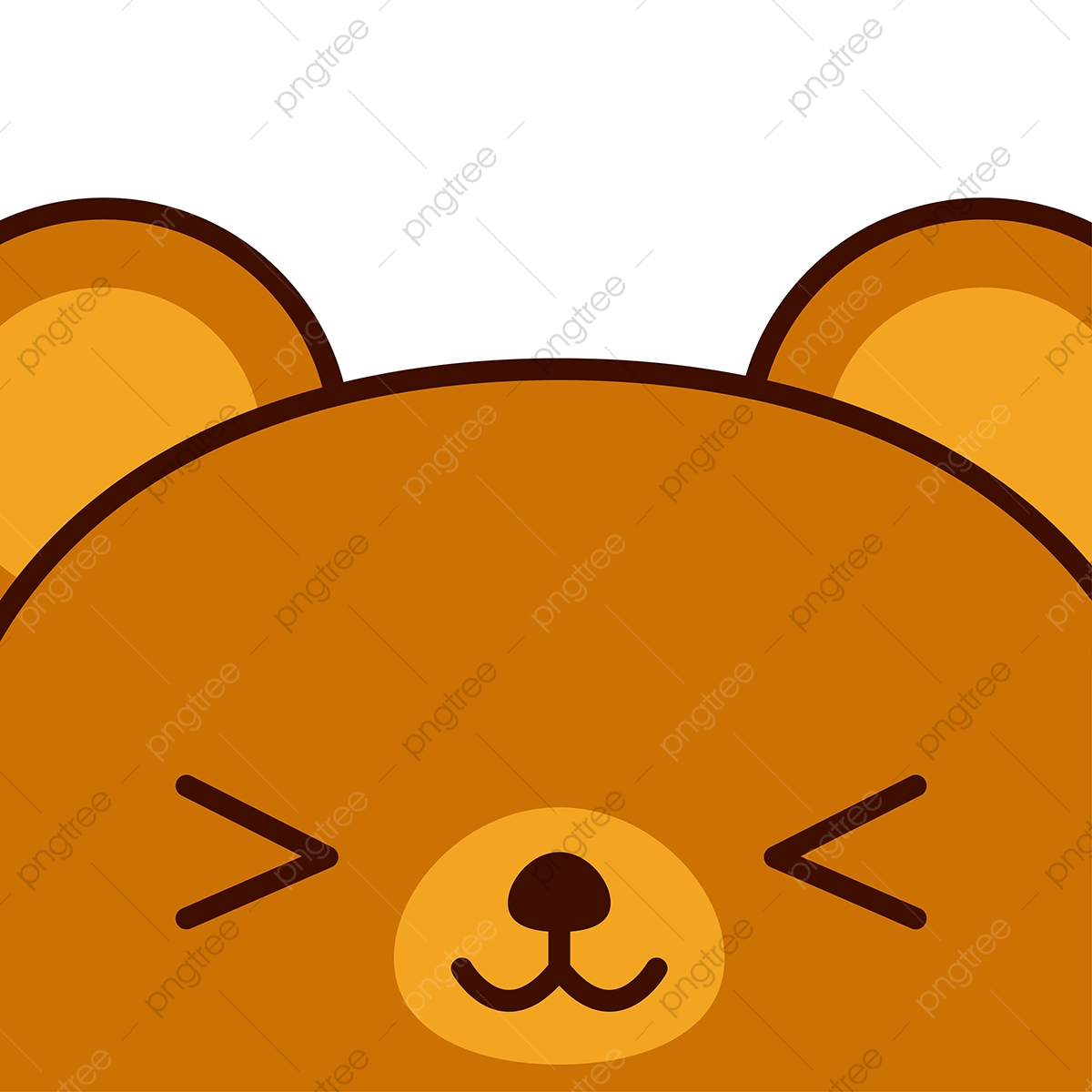 Cute Baby Bear Face Vector, Cute, Cat, Illustration Png And Vector 1200x1200 Cute Baby Bear Face Vector, Cute, Cat, Illustration Png And Vector