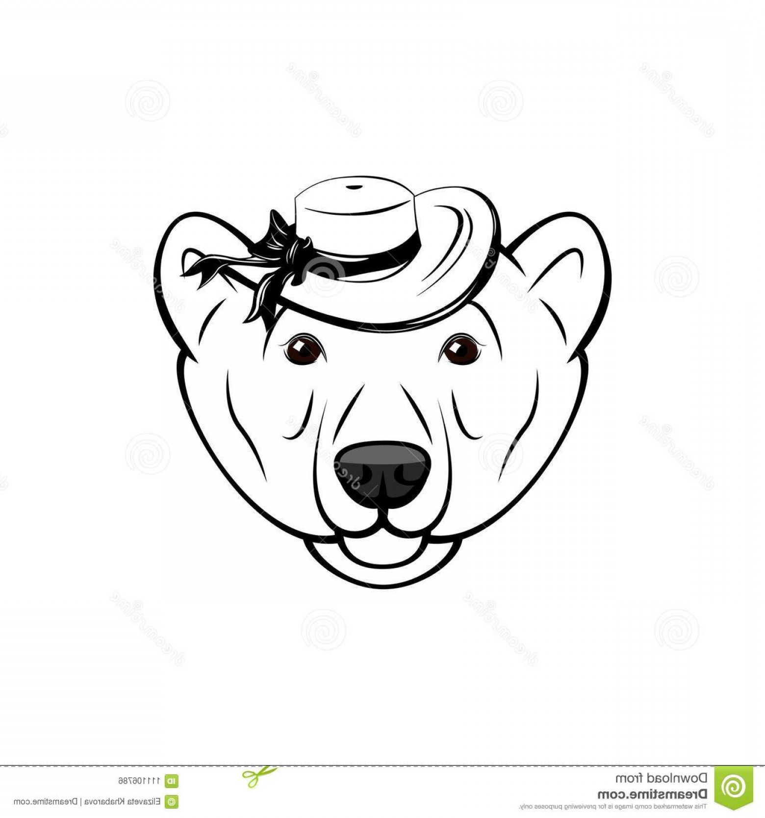 Медведь с открытым ртом вектор