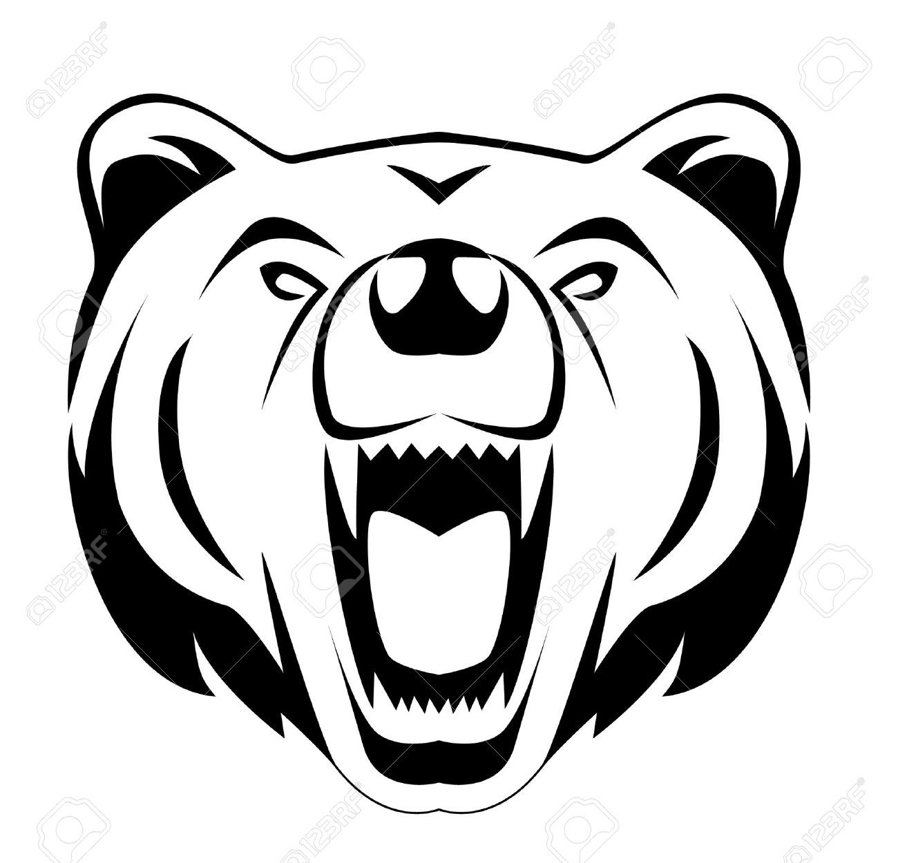 Stock Vector This Is Tattoo Design Your Body In Bear 1300x1250 Stock Vector This Is Tattoo Design Your Body In Bear