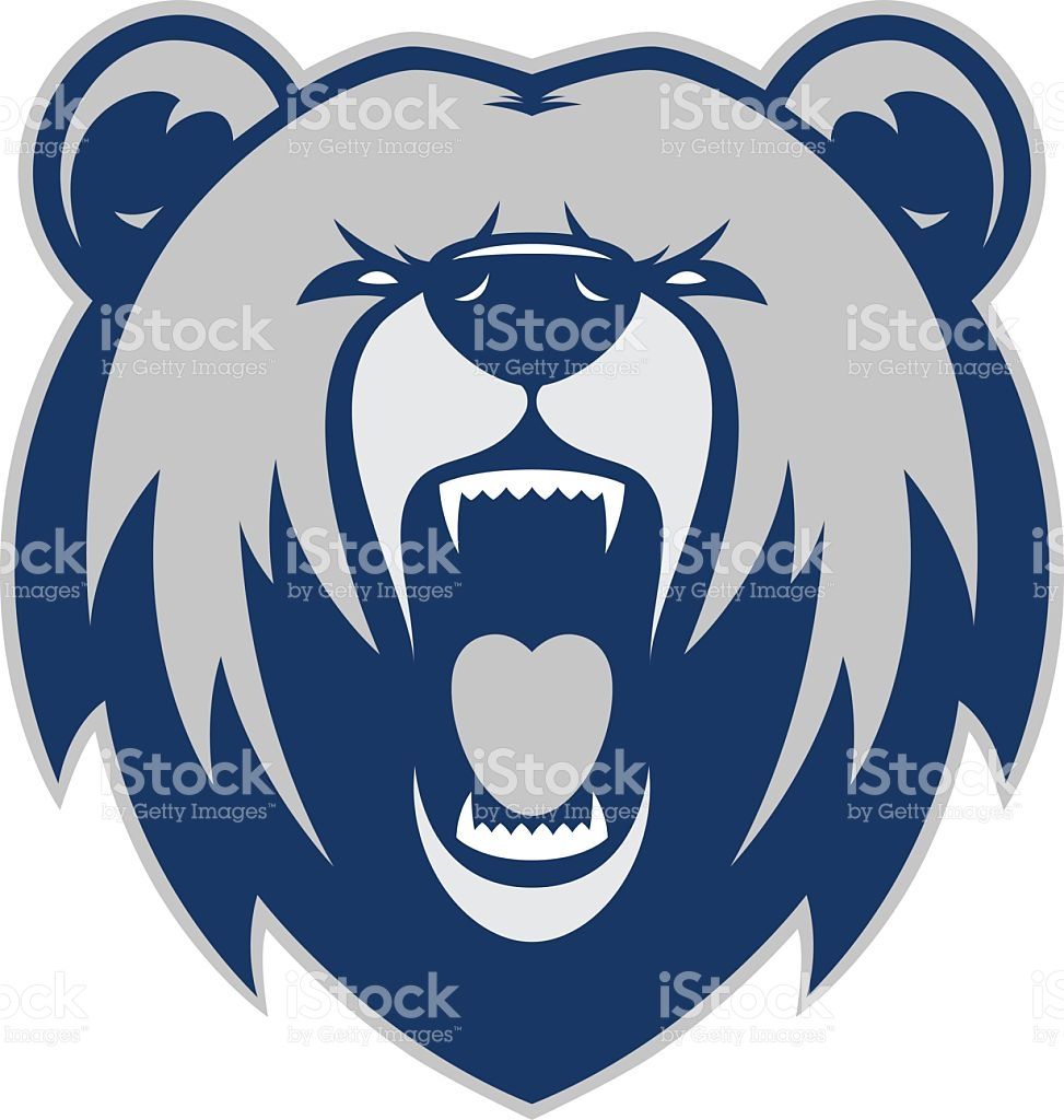 973x1024 Clipart Picture Of A Bear Head Cartoon Mascot Logo Character