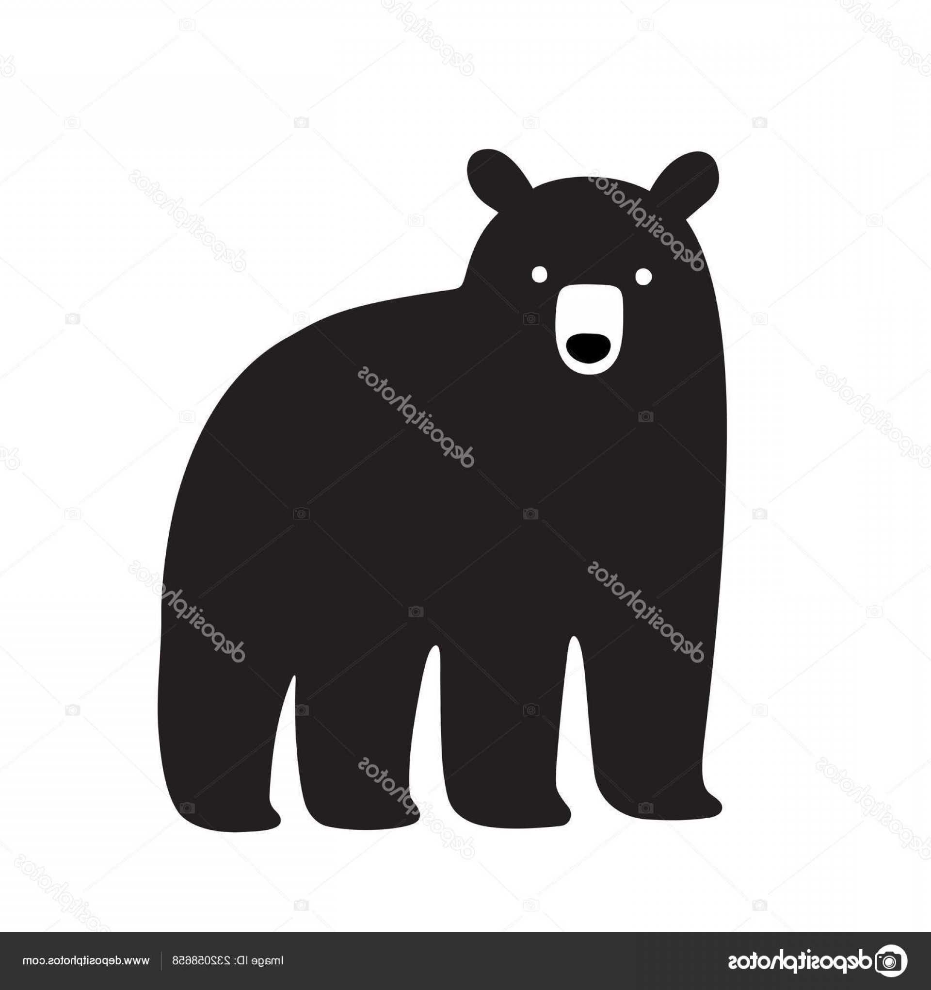 1920x2040 Black Bear Vector Catchsplace