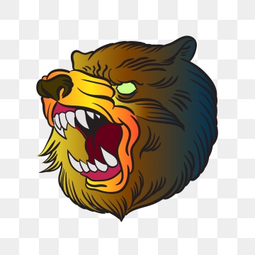 360x360 Angry Bear Png, Vector, And Clipart With Transparent