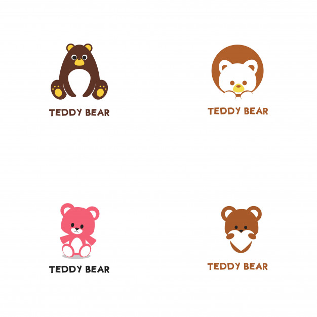 626x626 Teddy Bear Logo Vector Premium Download