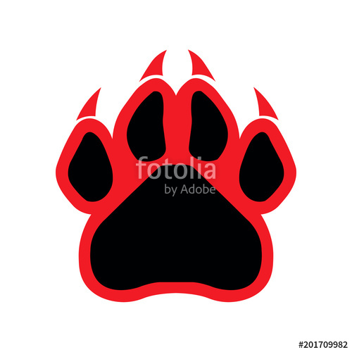 Bear Paw, Vector, Animal Stock Image And Royalty Free Vector 500x500 Bear Paw, Vector, Animal Stock Image And Royalty Free Vector