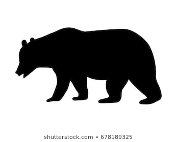 347x280 Huge Collection Of 'silhouette Black Bear' Download More Than