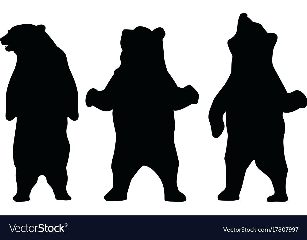 1000x780 Bear Silhouette Vector Baby Chrisconnelly