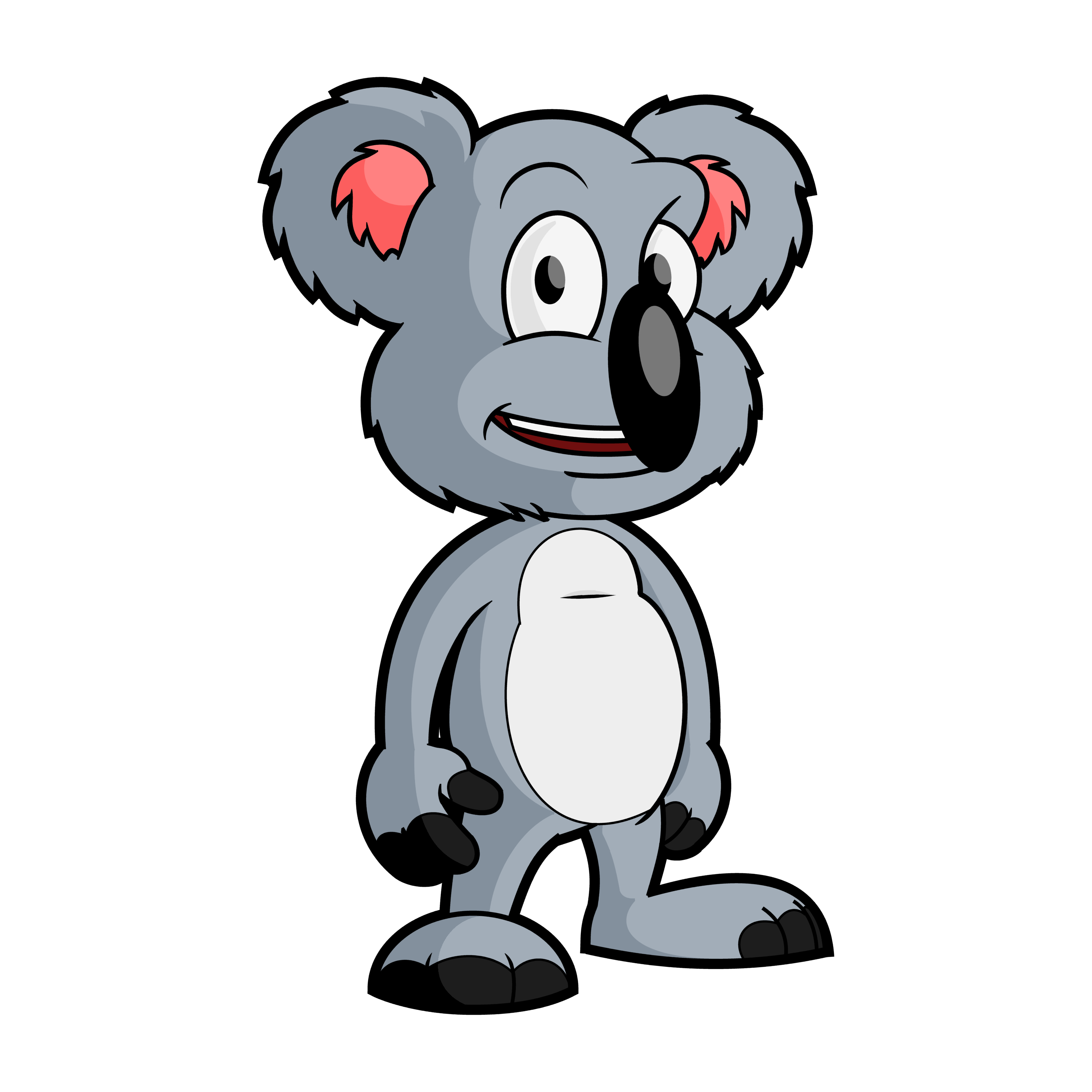 Free Cartoon Koala Bear Clip Art Vector 3000x3000 Free Cartoon Koala Bear Clip Art Vector
