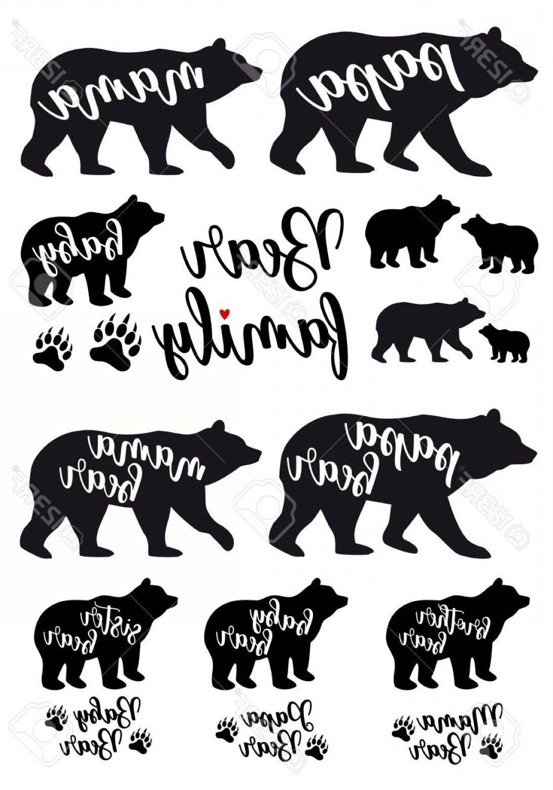 Momma Bear Vector Cultracing 1092x1560 Momma Bear Vector Cultracing