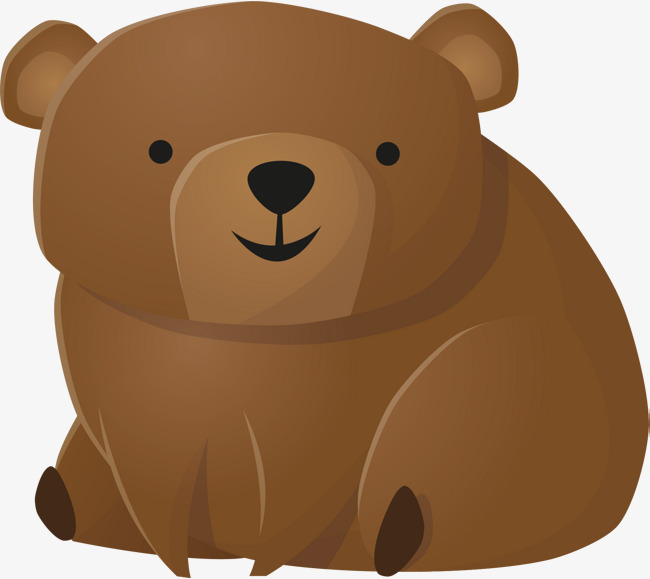 650x579 Download Free Png Cute Bear Vector, Brown, Bear, Cartoon Png