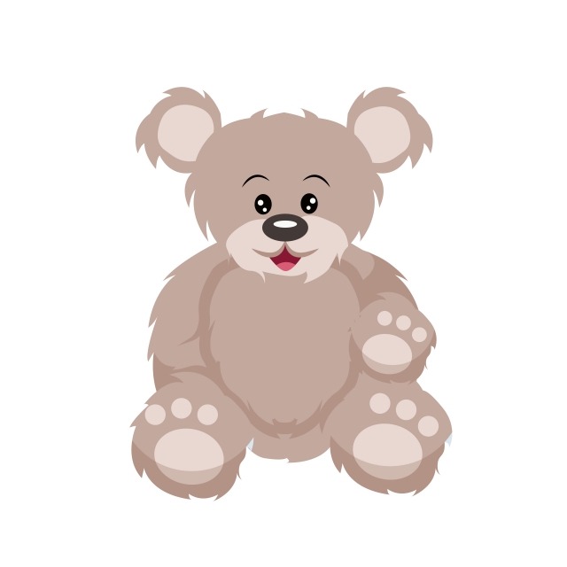 640x640 Design Of Soft Teddy Bear Vector, Bear, Teddy, Vector Png