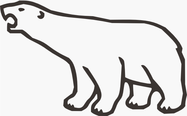 600x373 Download Polar Bear Bear Vector Bear Graphics Image Clipart Png