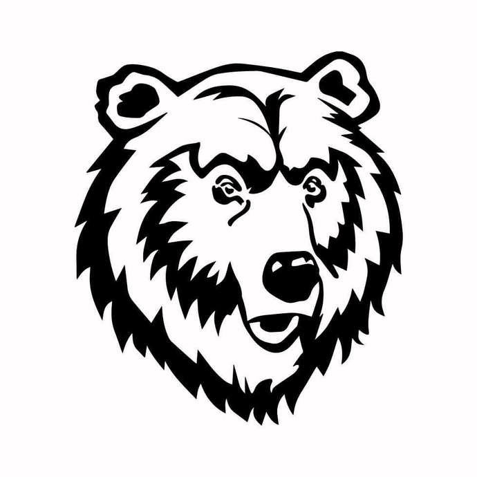 Grizzly Bear Graphics Design Dxf Png Vectordesign 690x690 Grizzly Bear Graphics Design Dxf Png Vectordesign