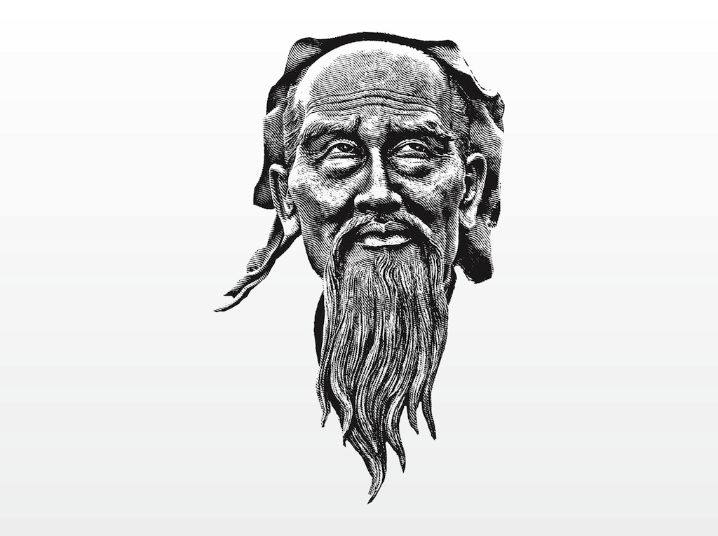 1024x765 Bearded Man Vector Art Graphics