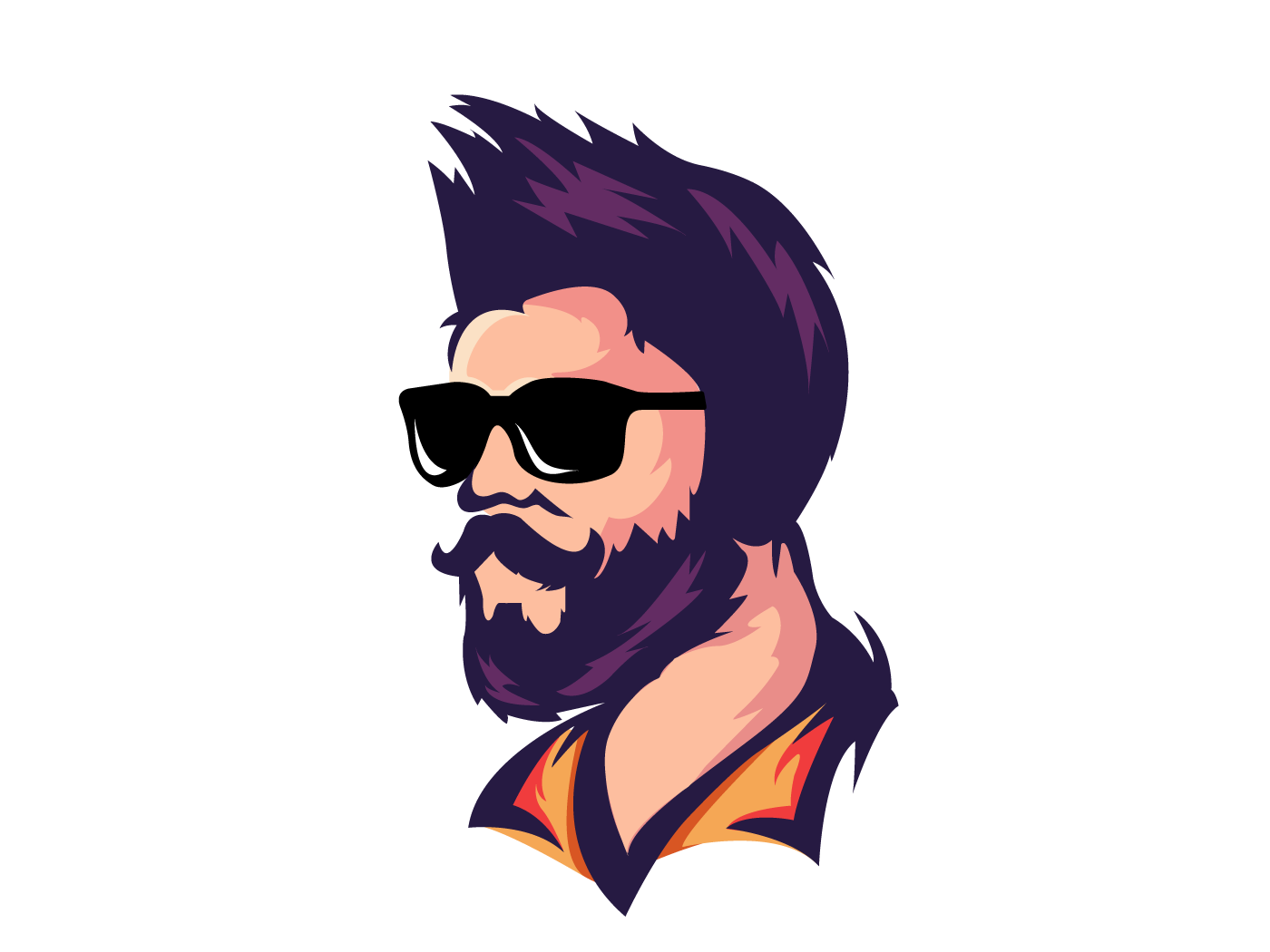 1400x1050 Vector Portrait