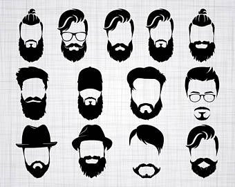340x270 Beard Vector Etsy