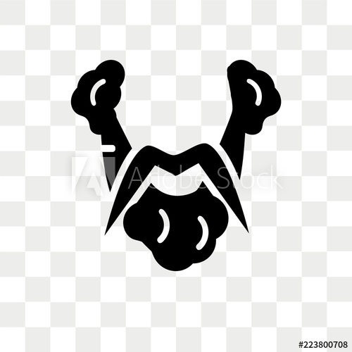 Beard Vector Icon Isolated On Transparent Background, Beard Logo 500x500 Beard Vector Icon Isolated On Transparent Background, Beard Logo