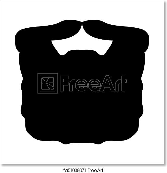 561x581 Free Art Print Of Isolated Beard Silhouette Isolated Silhouette