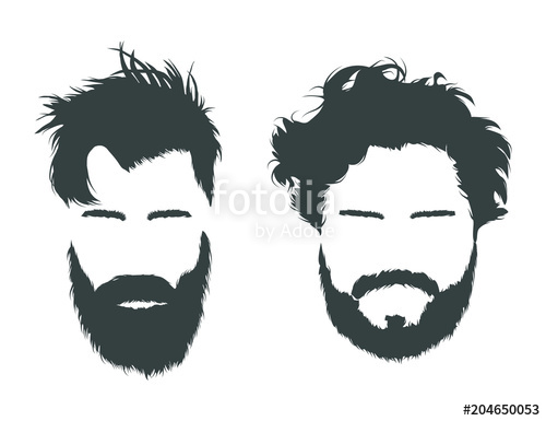 500x385 Hair And Beards, Vector Stock Image And Royalty Free Vector