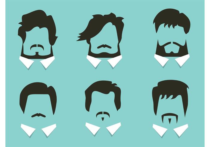 700x490 Beard Free Vector Art