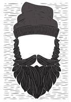 140x200 Beard Free Vector Art