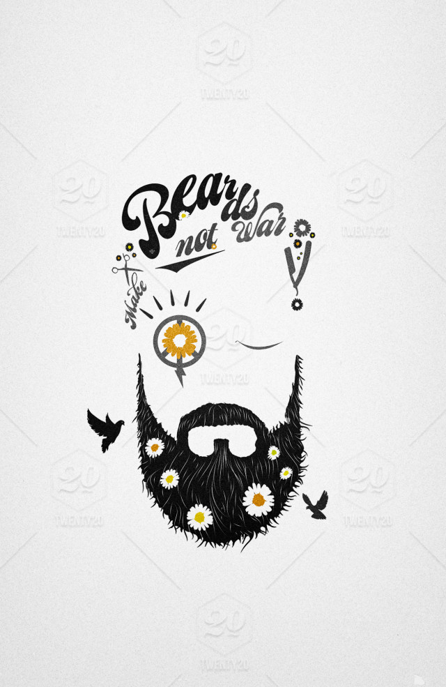 640x985 Make Beards Not War!