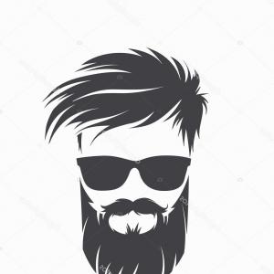 300x300 Mustaches Silhouette Mustaches Vector Clipart Mustaches Beard