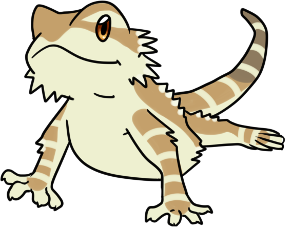 Bearded Dragon Vector at Vectorified.com | Collection of Bearded Dragon ...