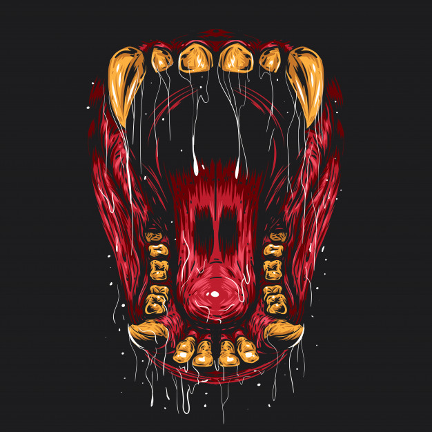 Beast Mouth Vector Premium Download 626x626 Beast Mouth Vector Premium Download