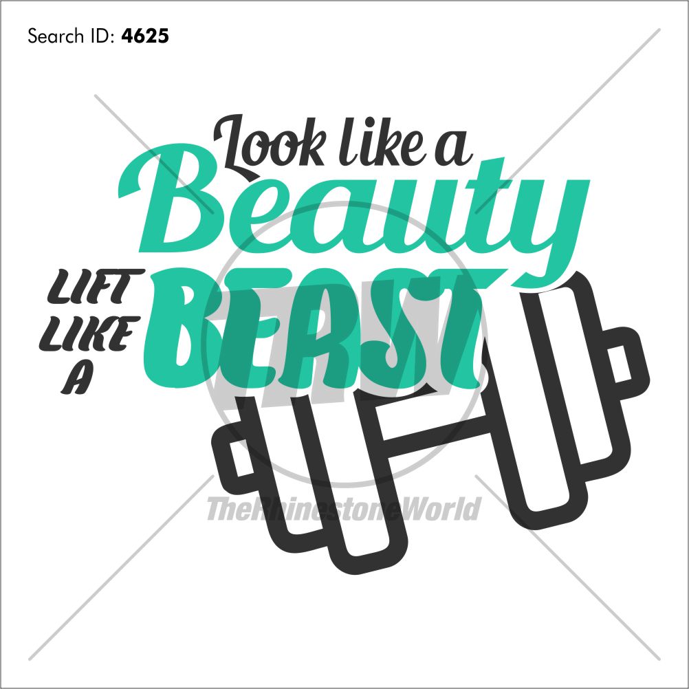 Beauty Beast Vector Design 1002x1002 Beauty Beast Vector Design