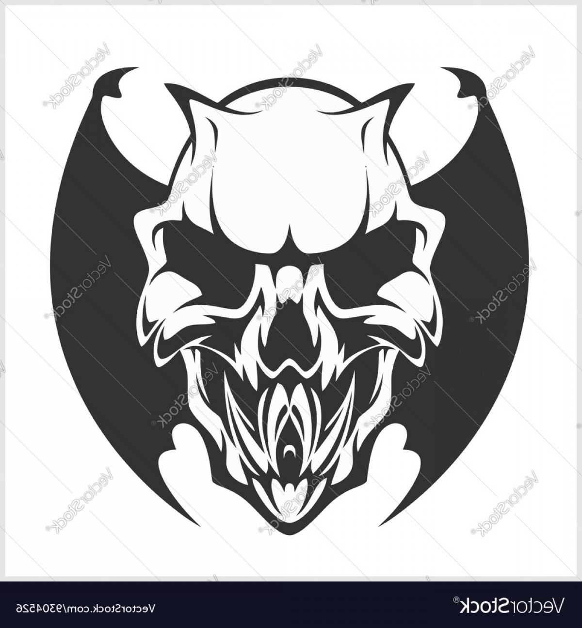 Fierce Gargoyle Fantasy Winged Beast Vector Savoyuptown 1200x1296 Fierce Gargoyle Fantasy Winged Beast Vector Savoyuptown