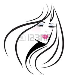 236x248 Best Woman Pretty Face Logo Images In Woman Face, Pretty