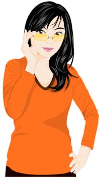 197x350 Beautiful Girls Vector Free Vectors Ui Download