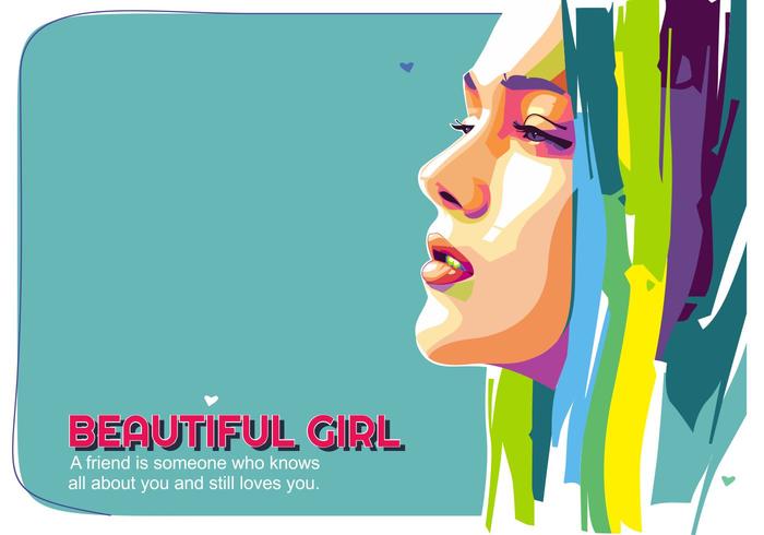 700x490 Beautiful Girl Free Vector Art