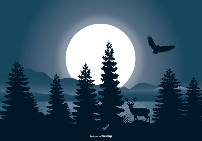 Forest Free Vector Art 700x490 Forest Free Vector Art