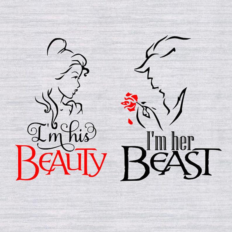 Beauty And The Beast Beauty And The Beast Clip Art Etsy 794x794 Beauty And The Beast Beauty And The Beast Clip Art Etsy