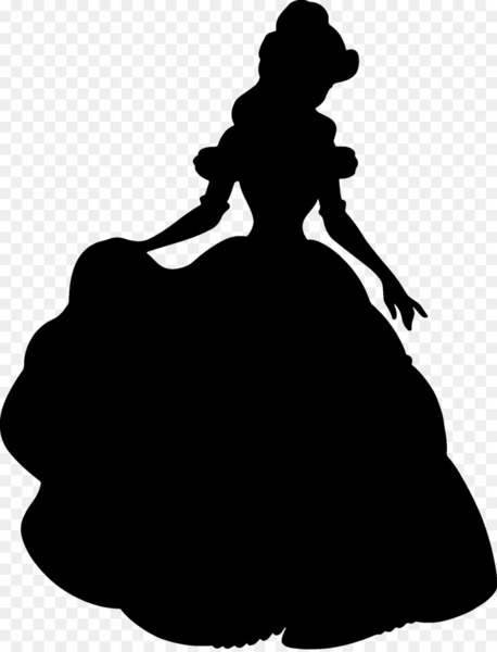 458x600 Belle Beast Disney Princess Silhouette Minnie Mouse