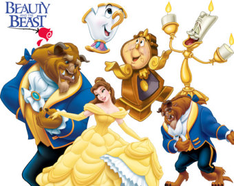 340x270 Free Beauty And The Beast Clipart Pictures