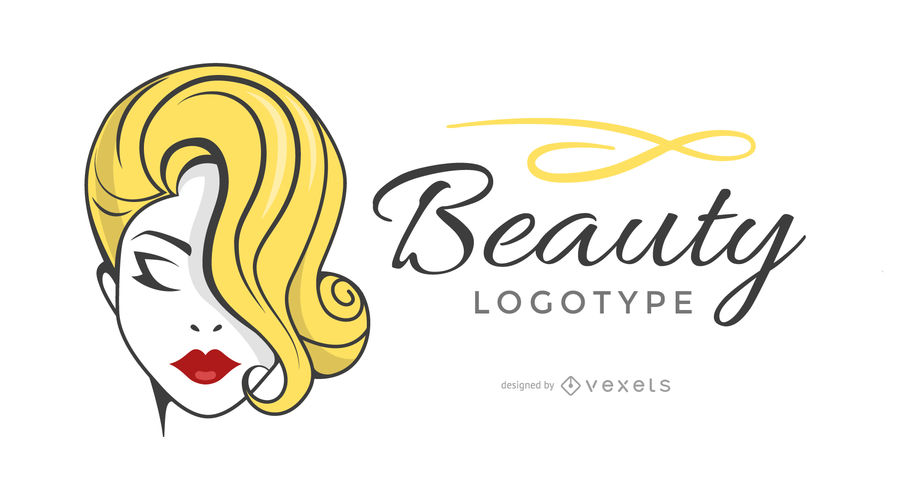 900x500 Woman Beauty Logo Template