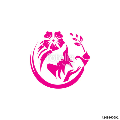 500x500 Beauty Logo Vector Stock Image And Royalty Free Vector