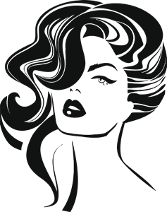 Salon Logo Vectors Free Download 237x300 Salon Logo Vectors Free Download